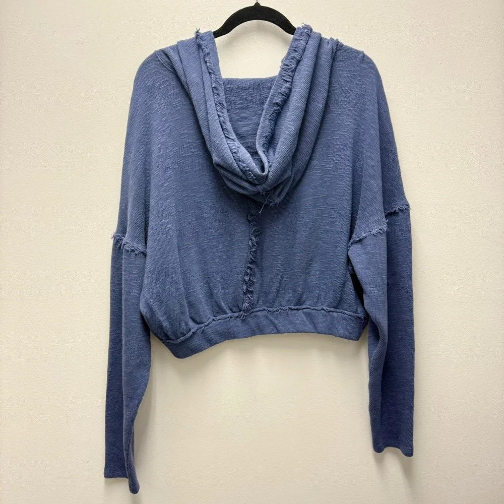 NWT Free People We The Free Atlas Hoodie, Navy Blue | Size XS